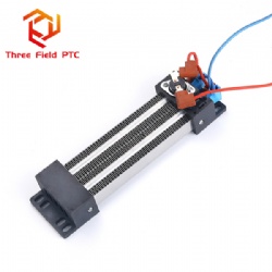 ODM Ripple PTC Heating Elements For Air Heater - Surface Uncharged with Bracket